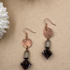 Ruffled Rhombus Earrings